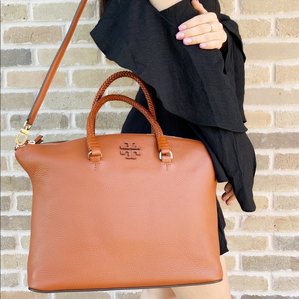 Gaby’sBags👜💕 Tory Burch Slouchy Satchel + Wallet - Picture 5 of 7